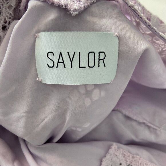 Saylor pink lace midi dress 6 - Picture 4 of 5